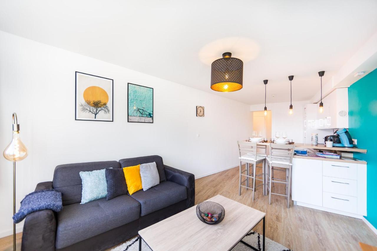 Splendide Appartement Rennes Centre + Parking Exterior photo