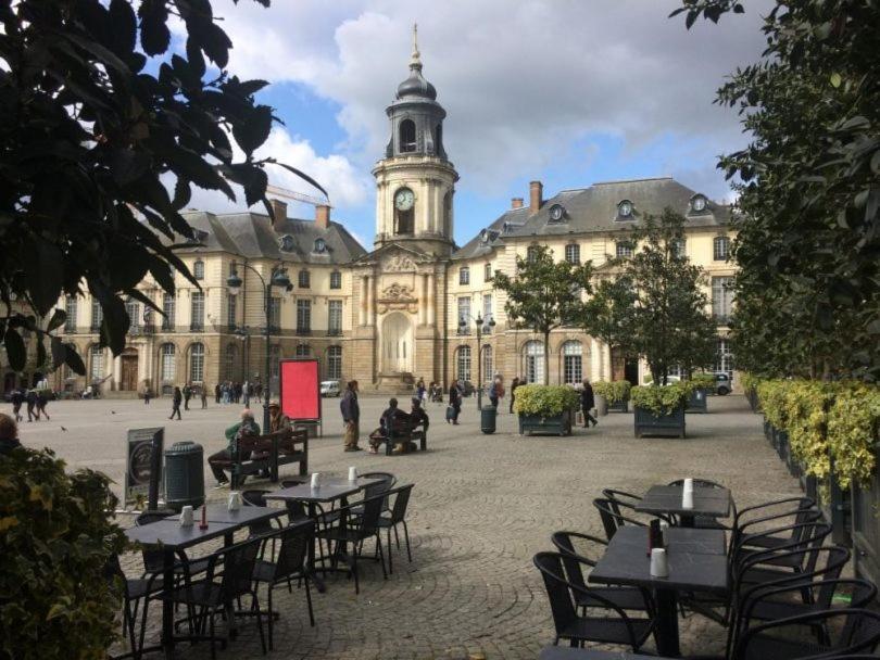 Splendide Appartement Rennes Centre + Parking Exterior photo